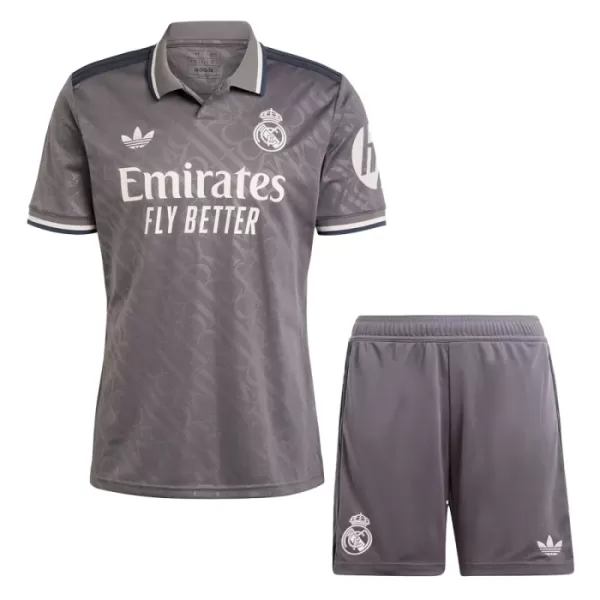 Günstige Real Madrid Kindertrikot Ausweich 2024/25 Kurzarm