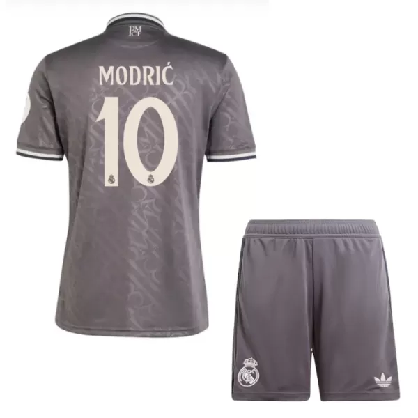 Günstige Real Madrid Modrić 10 Kindertrikot Ausweich 2024/25 Kurzarm