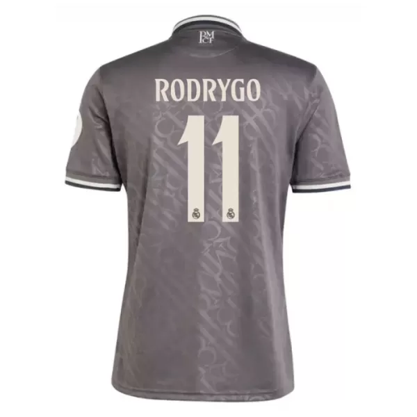 Günstige Real Madrid Rodrygo 11 Herrentrikot Ausweich 2024/25 Kurzarm