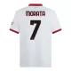 Günstige AC Mailand Morata 7 Herrentrikot Auswärts 2024/25 Kurzarm