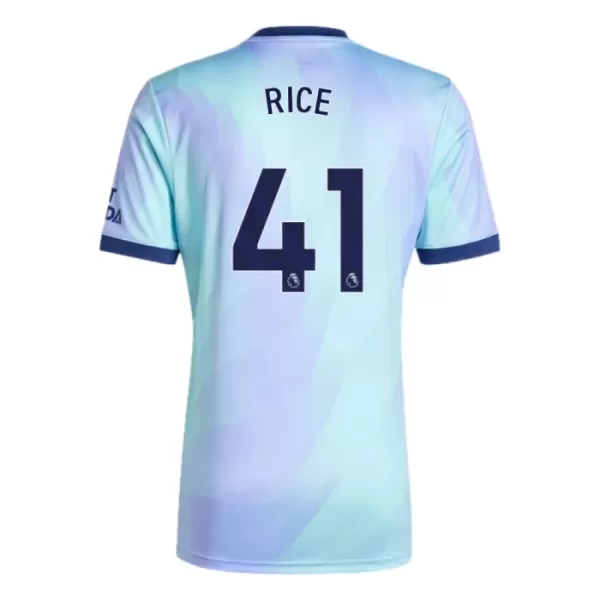 Günstige Arsenal Rice 41 Herrentrikot Ausweich 2024/25 Kurzarm