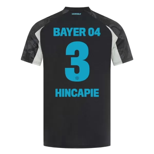 Günstige Bayer 04 Leverkusen Piero Hincapie 3 Herrentrikot Ausweich 2024/25 Kurzarm