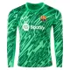 Günstige FC Barcelona Ter Stegen 1 Torwart Herrentrikot Heim 2024/25 Langarm