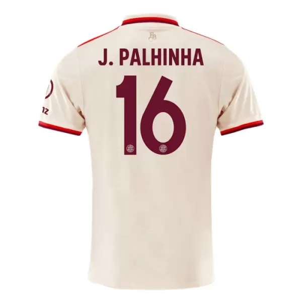 Günstige FC Bayern München J. Palhinha 16 Herrentrikot Ausweich 2024/25 Kurzarm