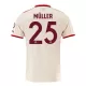 Günstige FC Bayern München Muller 25 Herrentrikot Ausweich 2024/25 Kurzarm