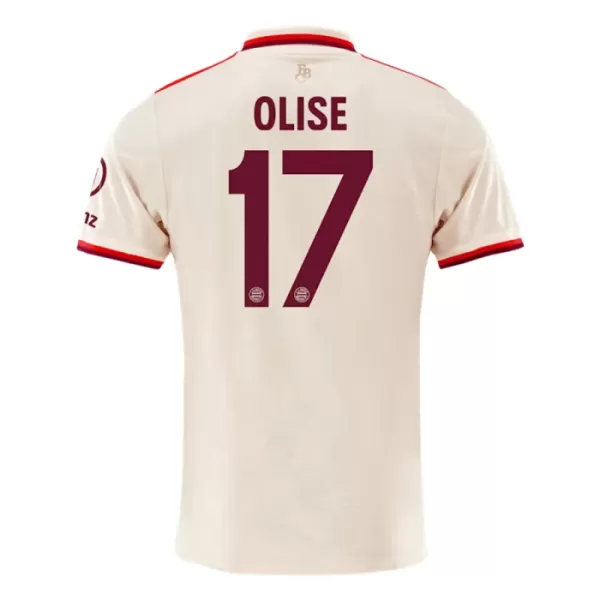 Günstige FC Bayern München Olise 17 Herrentrikot Ausweich 2024/25 Kurzarm