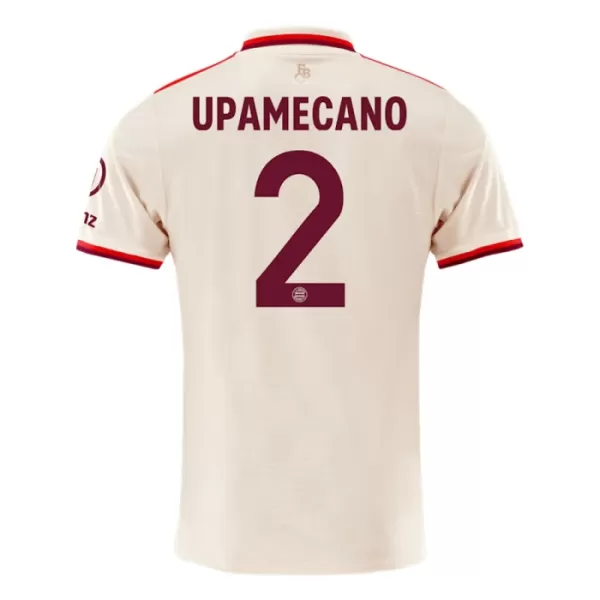 Günstige FC Bayern München Upamecano 2 Herrentrikot Ausweich 2024/25 Kurzarm