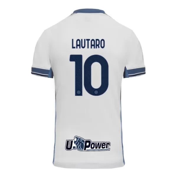 Günstige Inter Mailand Lautaro Martinez 10 Herrentrikot Auswärts 2024/25 Kurzarm