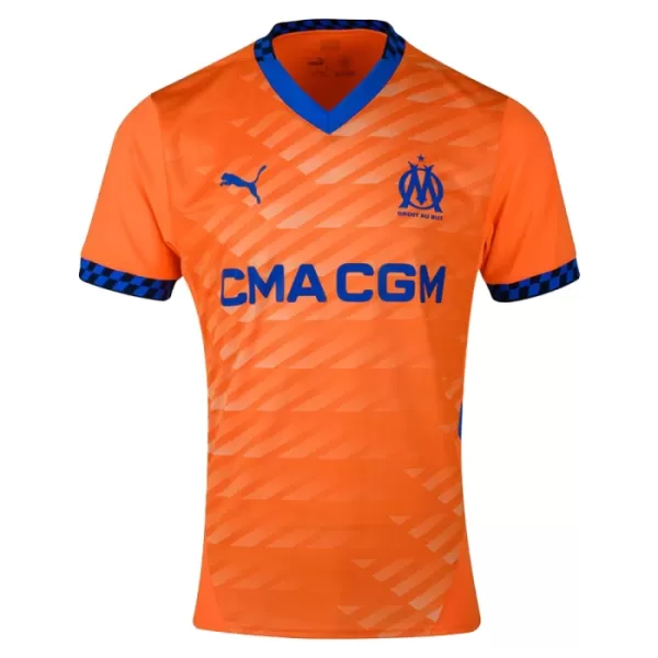 Günstige Olympique Marseille Balerdi 5 Herrentrikot Ausweich 2024/25 Kurzarm