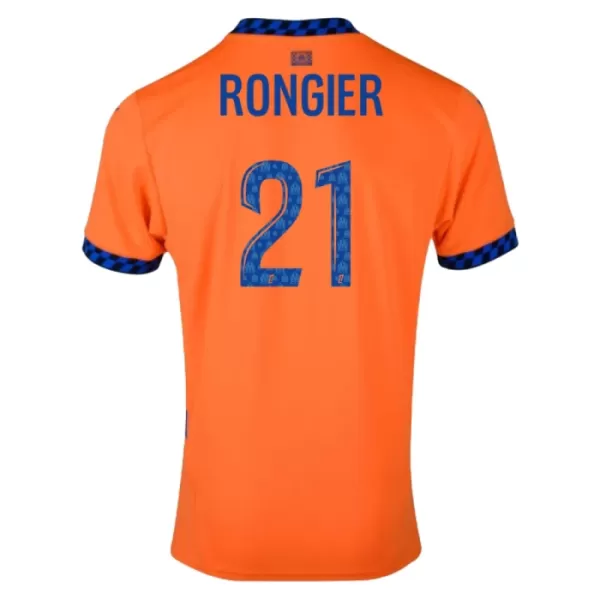 Günstige Olympique Marseille Rongier 21 Herrentrikot Ausweich 2024/25 Kurzarm