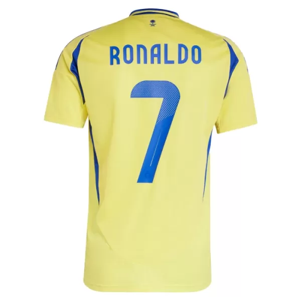 Günstige Al Nassr Ronaldo 7 Herrentrikot Heim 2024/25 Kurzarm