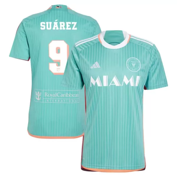 Günstige Inter Miami CF Luis Suarez 9 Herrentrikot Ausweich 2024/25 Kurzarm