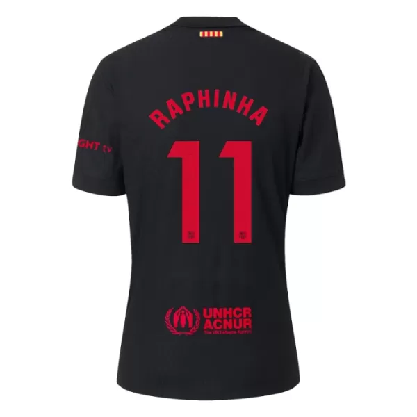 Günstige FC Barcelona Raphinha 11 Herrentrikot Auswärts 2024/25 Kurzarm