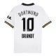 Günstige Borussia Dortmund Brandt 10 Herrentrikot Ausweich 2024/25 Kurzarm