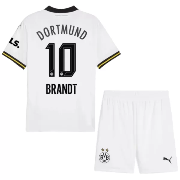 Günstige Borussia Dortmund Brandt 10 Kindertrikot Ausweich 2024/25 Kurzarm