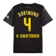 Günstige Borussia Dortmund N. Schlotterbeck 4 Herrentrikot Auswärts 2024/25 Kurzarm