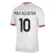 Günstige Liverpool Mac Allister 10 Herrentrikot Ausweich 2024/25 Kurzarm