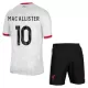 Günstige Liverpool Mac Allister 10 Kindertrikot Ausweich 2024/25 Kurzarm