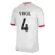 Günstige Liverpool Virgil 4 Herrentrikot Ausweich 2024/25 Kurzarm