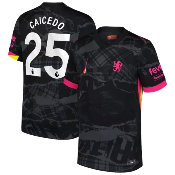 Günstige Chelsea Caicedo 25 Herrentrikot Ausweich 2024/25 Kurzarm