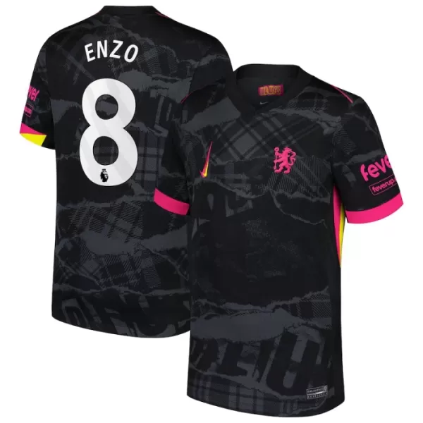 Günstige Chelsea Enzo 8 Herrentrikot Ausweich 2024/25 Kurzarm