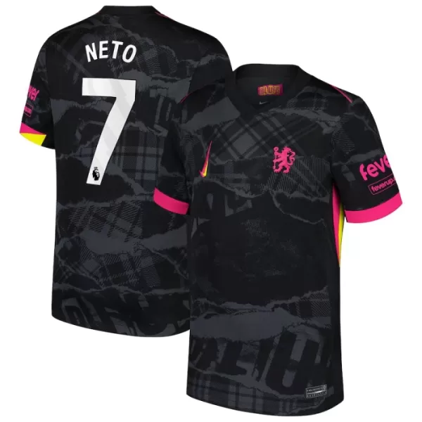 Günstige Chelsea Neto 7 Herrentrikot Ausweich 2024/25 Kurzarm