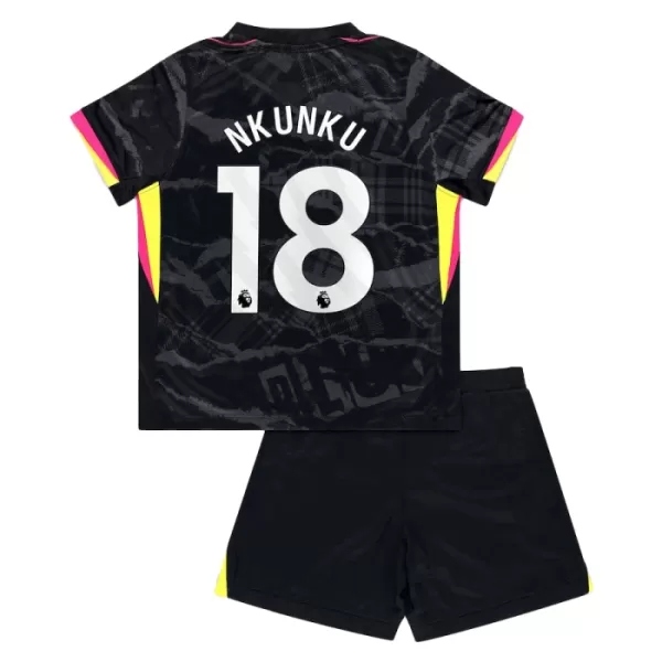 Günstige Chelsea Nkunku 18 Kindertrikot Ausweich 2024/25 Kurzarm