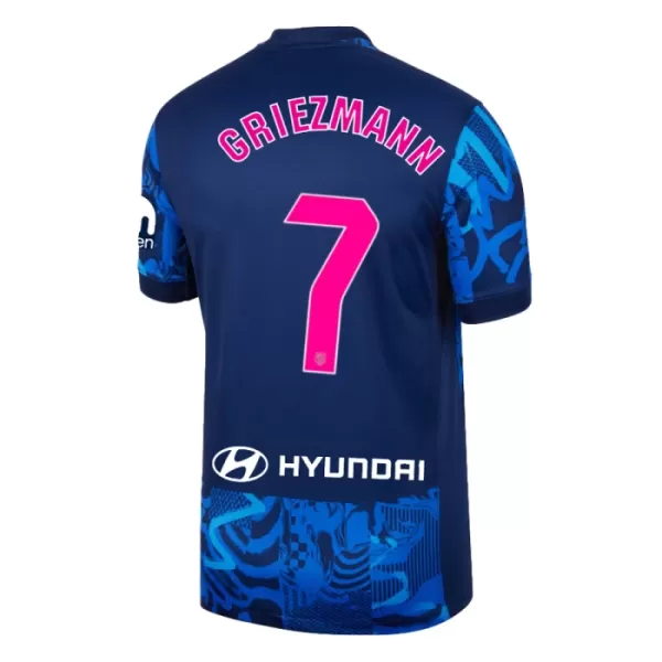 Günstige Atlético Madrid Griezmann 7 Herrentrikot Ausweich 2024/25 Kurzarm