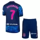 Günstige Atlético Madrid Griezmann 7 Kindertrikot Ausweich 2024/25 Kurzarm