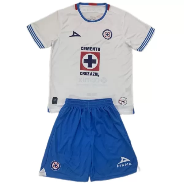 Günstige CD Cruz Azul Kindertrikot Auswärts 2024/25 Kurzarm