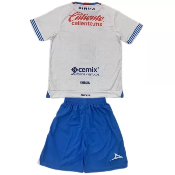 Günstige CD Cruz Azul Kindertrikot Auswärts 2024/25 Kurzarm