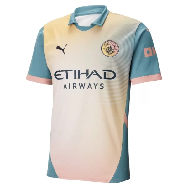 Günstige Manchester City Herrentrikot Vierte 2024/25 Kurzarm