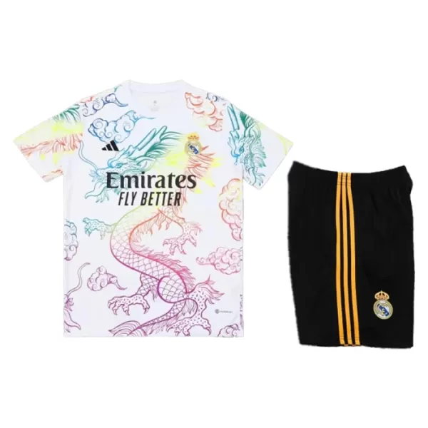 Günstige Real Madrid Dragon Kindertrikot 2024/25 Kurzarm Weiße