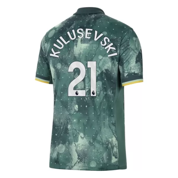 Günstige Tottenham Hotspur Kulusevski 21 Kindertrikot Ausweich 2024/25 Kurzarm