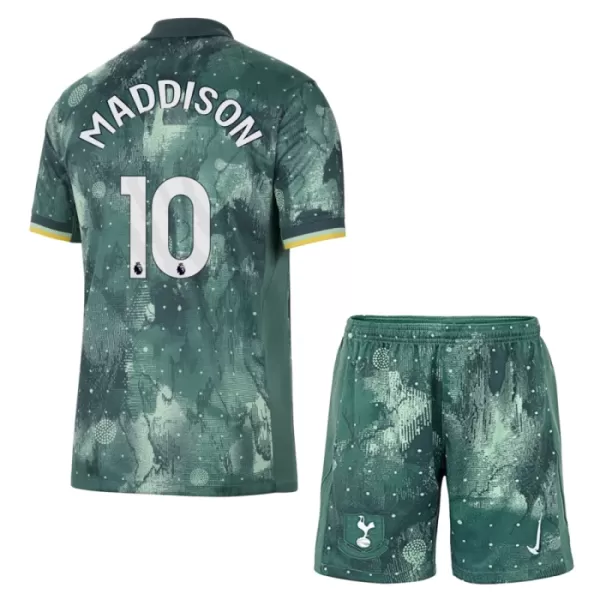 Günstige Tottenham Hotspur Maddison 10 Kindertrikot Ausweich 2024/25 Kurzarm