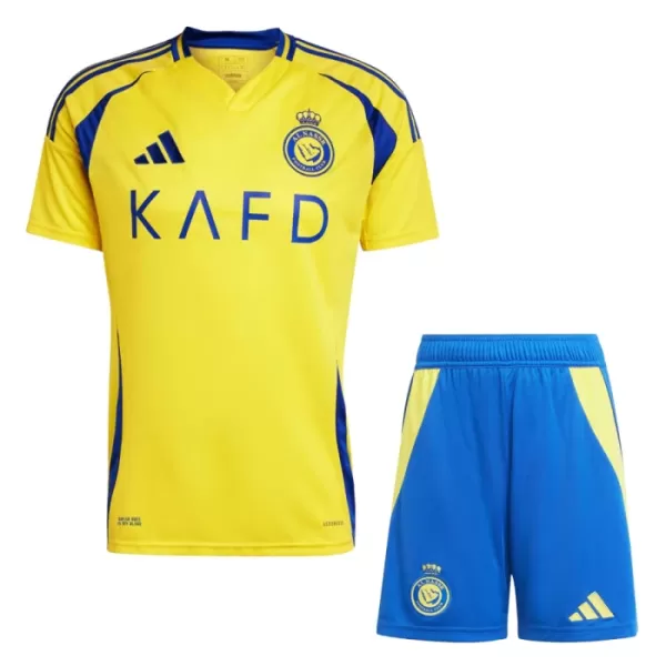 Günstige Al Nassr Kindertrikot Heim 2024/25 Kurzarm