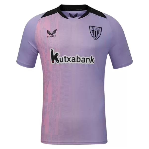 Günstige Athletic Bilbao Herrentrikot Ausweich 2024/25 Kurzarm