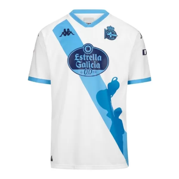 Günstige Deportivo de La Coruna Herrentrikot Ausweich 2024/25 Kurzarm