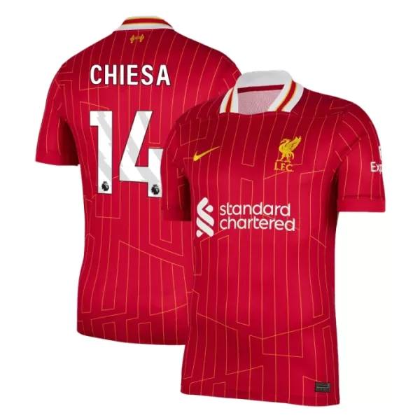 Günstige Liverpool Chiesa 14 Herrentrikot Heim 2024/25 Kurzarm