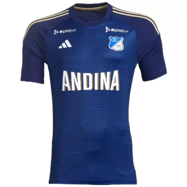 Günstige Millonarios Herrentrikot Heim 2024/25 Kurzarm