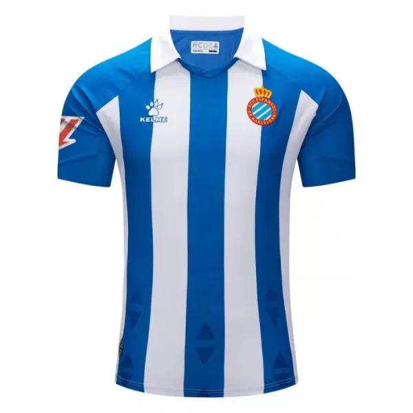 Günstige RCD Espanyol Herrentrikot Heim 2024/25 Kurzarm