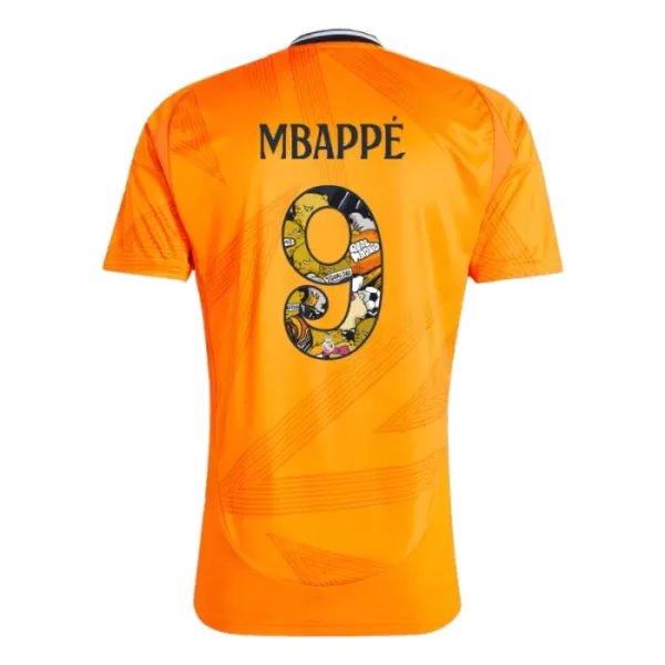 Günstige Real Madrid Mbappé 9 Herrentrikot Auswärts 2024/25 Kurzarm - Speziell