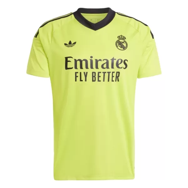 Günstige Real Madrid Torwart Herrentrikot Ausweich 2024/25 Kurzarm