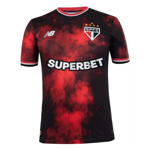 Günstige São Paulo Herrentrikot Ausweich 2024/25 Kurzarm