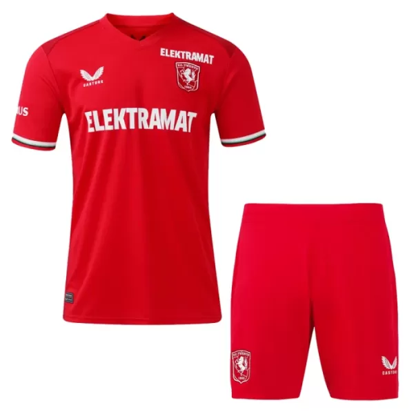 Günstige Twente Kindertrikot Heim 2024/25 Kurzarm