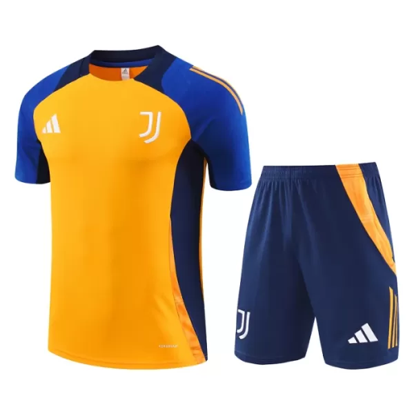 Günstige Juventus Turin Pre-Match Kindertrikot 2024/25 Kurzarm Orange