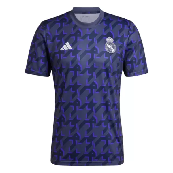 Günstige Real Madrid Pre-Match Herrentrikot 2024/25 Kurzarm Lila