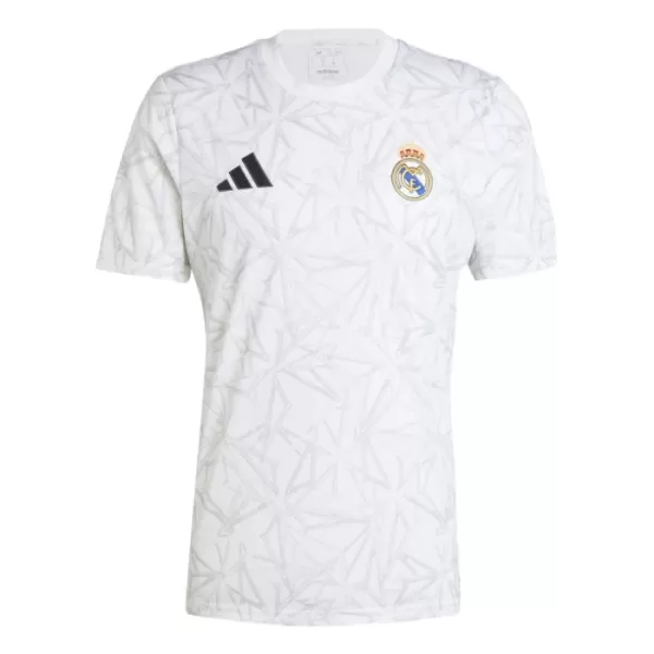 Günstige Real Madrid Pre-Match Herrentrikot 2024/25 Kurzarm Weiße