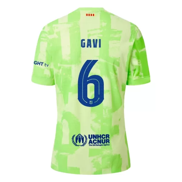 Günstige FC Barcelona Gavi 6 Herrentrikot Ausweich 2024/25 Kurzarm