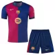 Günstige FC Barcelona Kindertrikot Heim 2024/25 Kurzarm